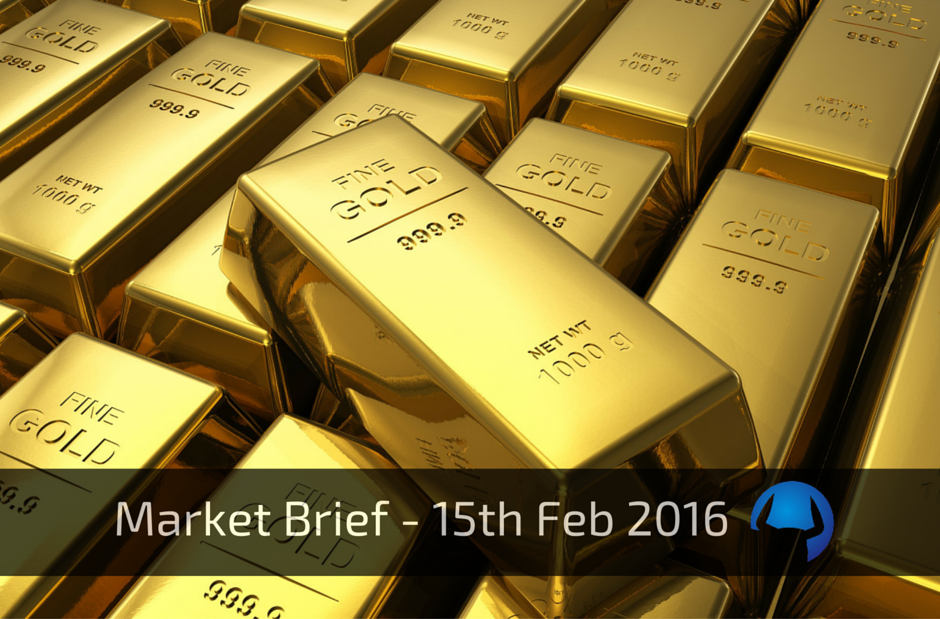 Read more about the article Market Brief – Monday 15th February 2016