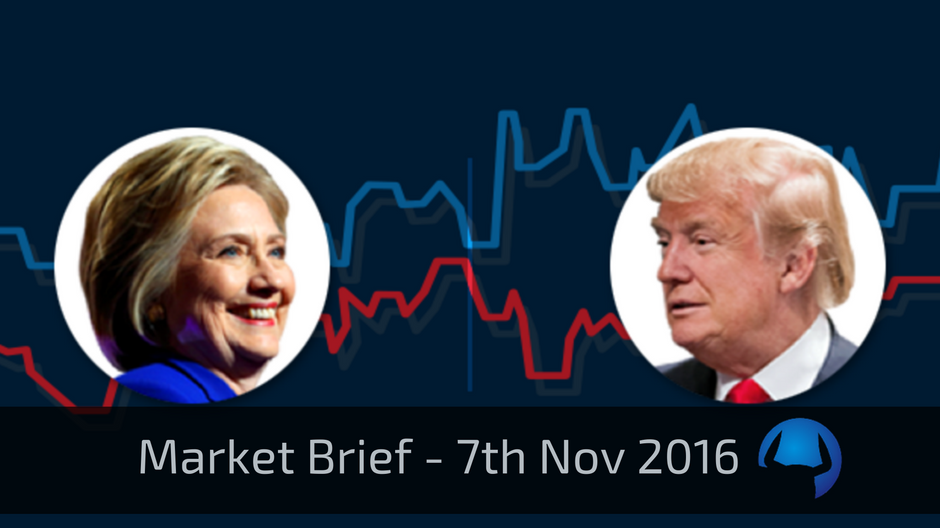 Read more about the article Market Brief – Monday 7th November 2016