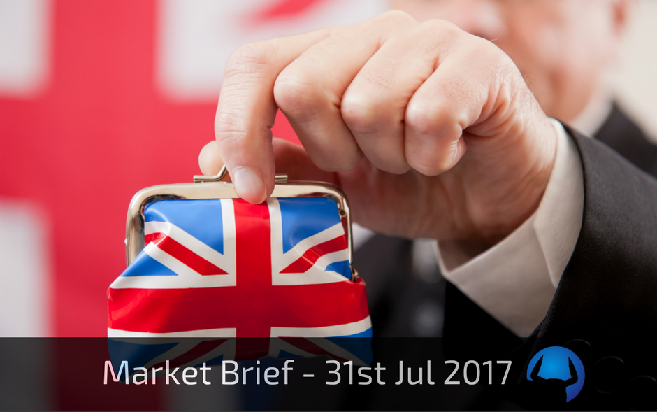 Read more about the article Market Brief – Monday 31st July 2017