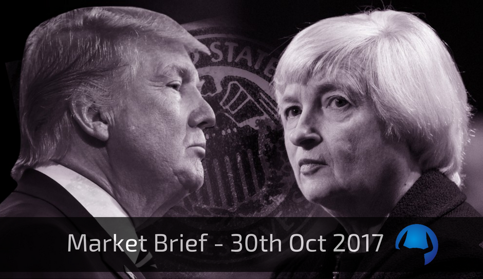 Read more about the article Market Brief – Monday 30th October 2017