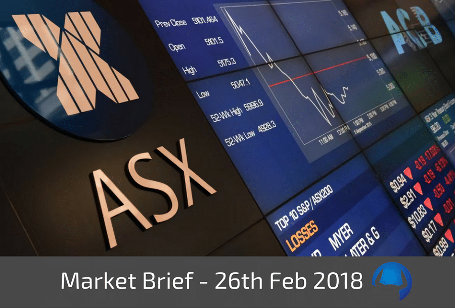 Trade View Market Brief - Monday 26th February 2018