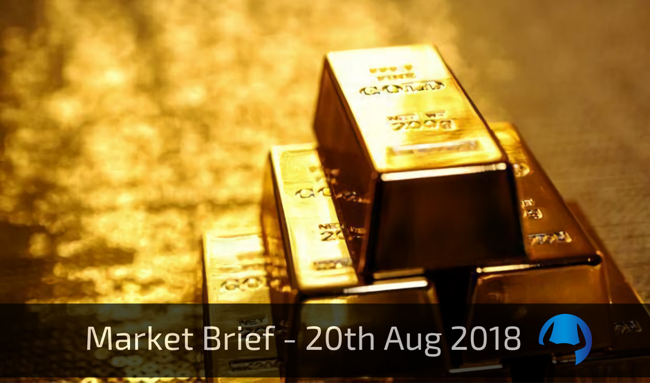 Read more about the article Market Brief – Monday 20th August 2018