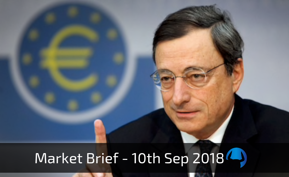 Read more about the article Market Brief – Monday 10th September 2018