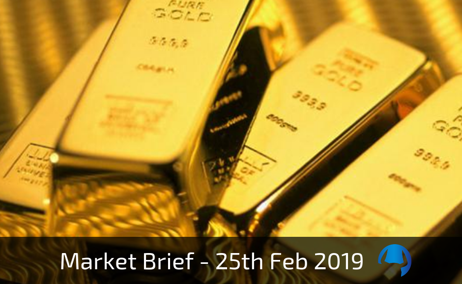 Read more about the article Market Brief – Monday 25th February 2019