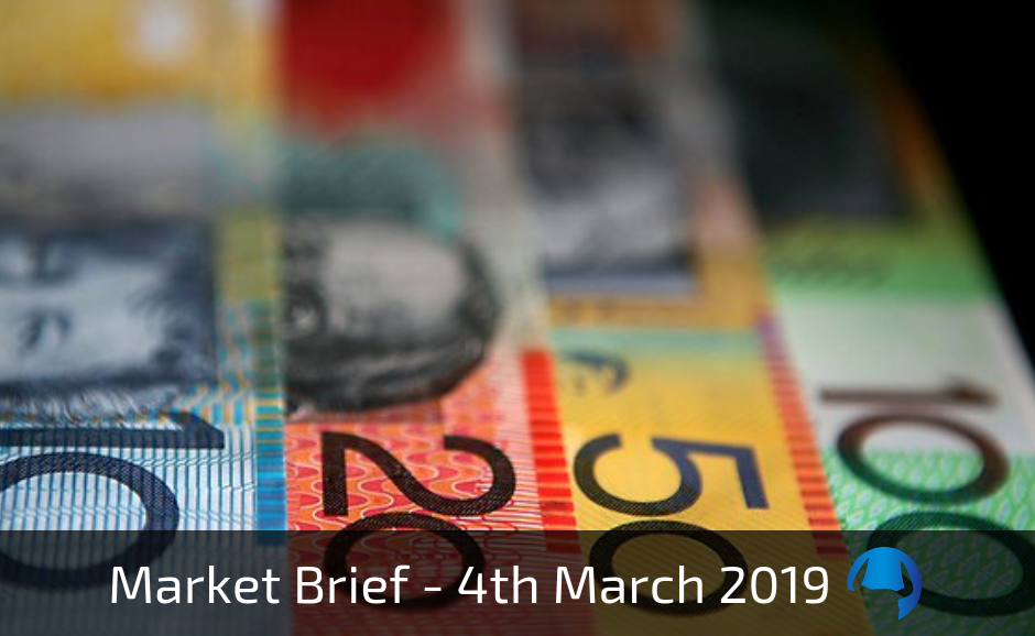 Read more about the article Market Brief – Monday 4th March 2019