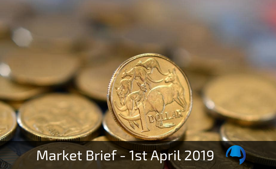 Read more about the article Market Brief – Monday 1st April 2019