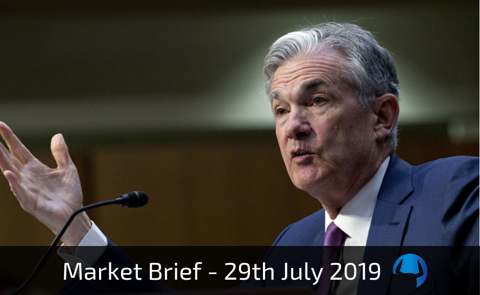 Read more about the article Market Brief – Monday 29th July 2019