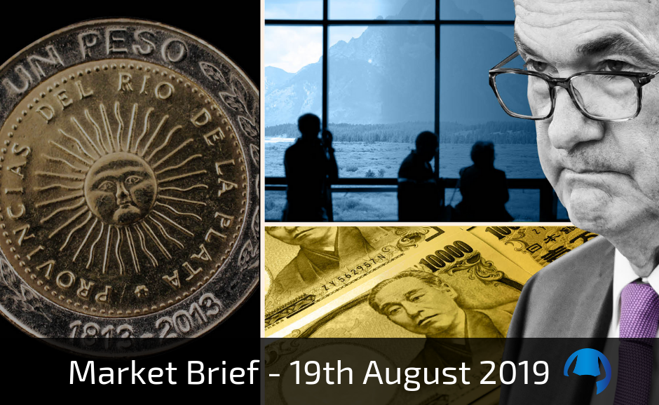 Read more about the article Market Brief – Monday 19th August 2019