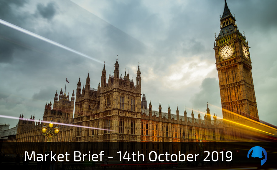 Read more about the article Market Brief – Monday 14th October 2019