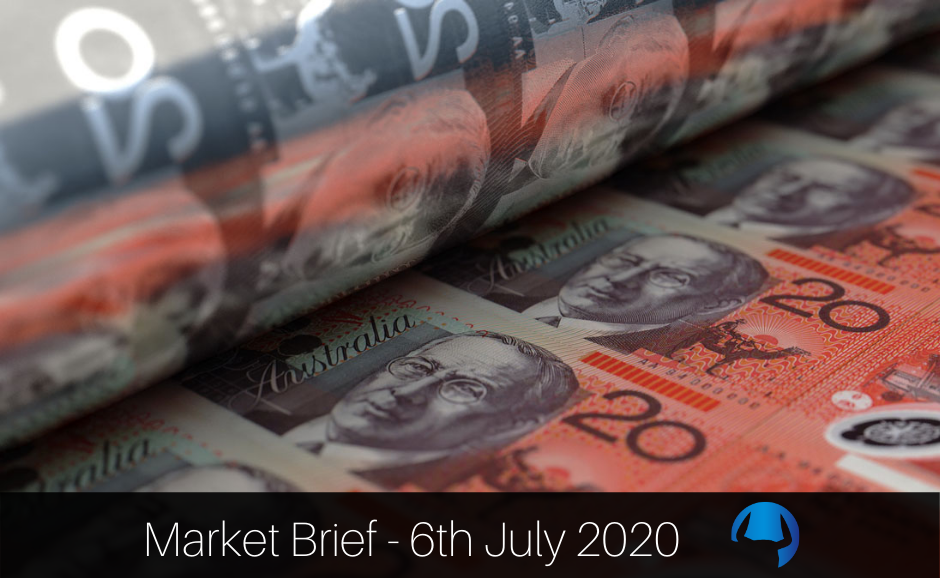 Read more about the article Market Brief – Monday 6th July 2020