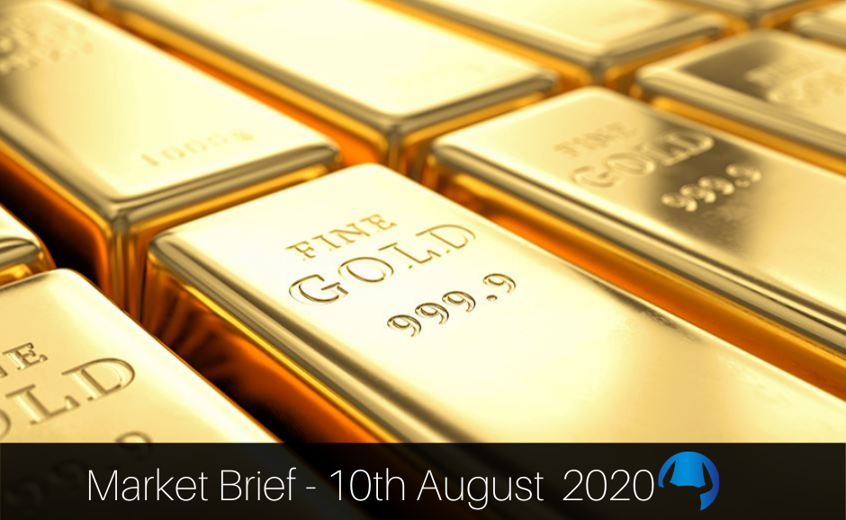 Read more about the article Market Brief – Monday 10th August 2020